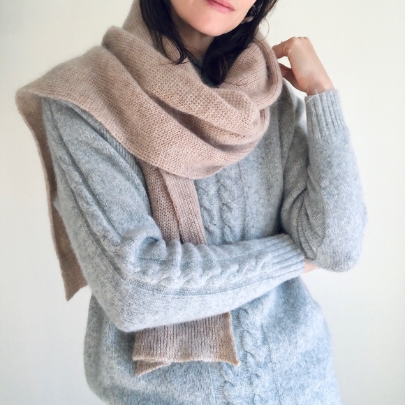 All Saints Accessories - All Saints mohair knit scarf